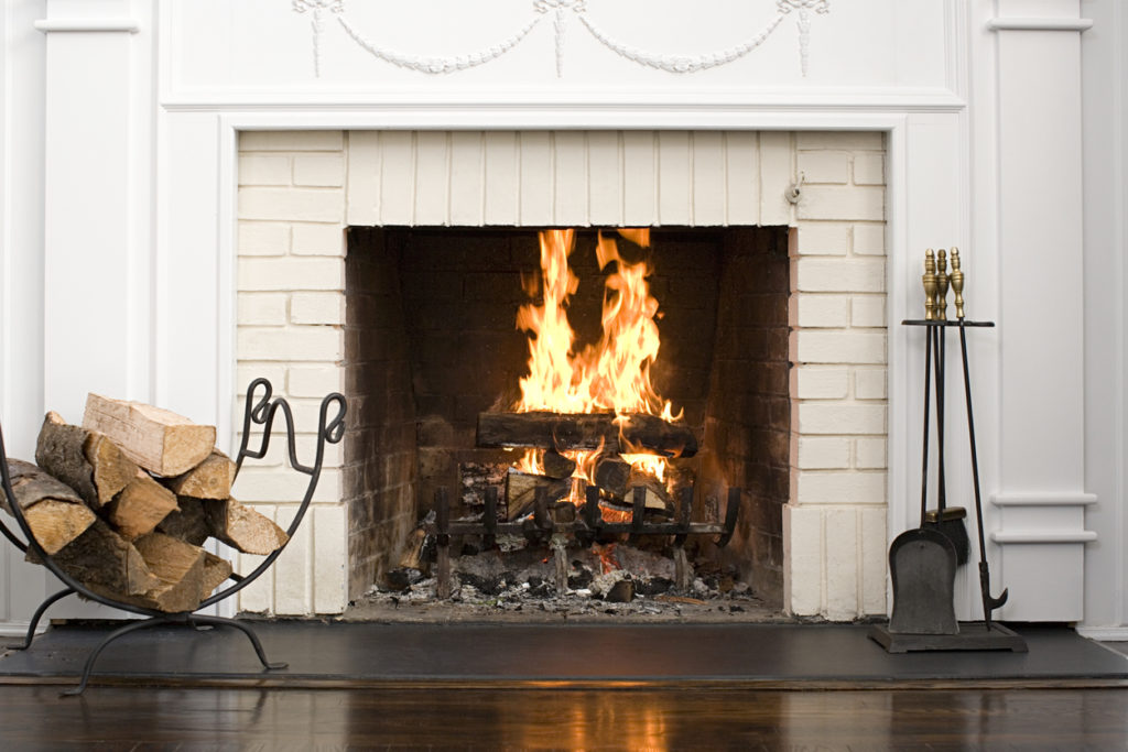 Fire place Photo Credit: Image Source (iStock).